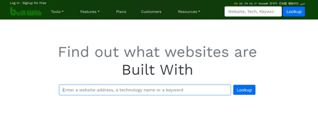 builtwith